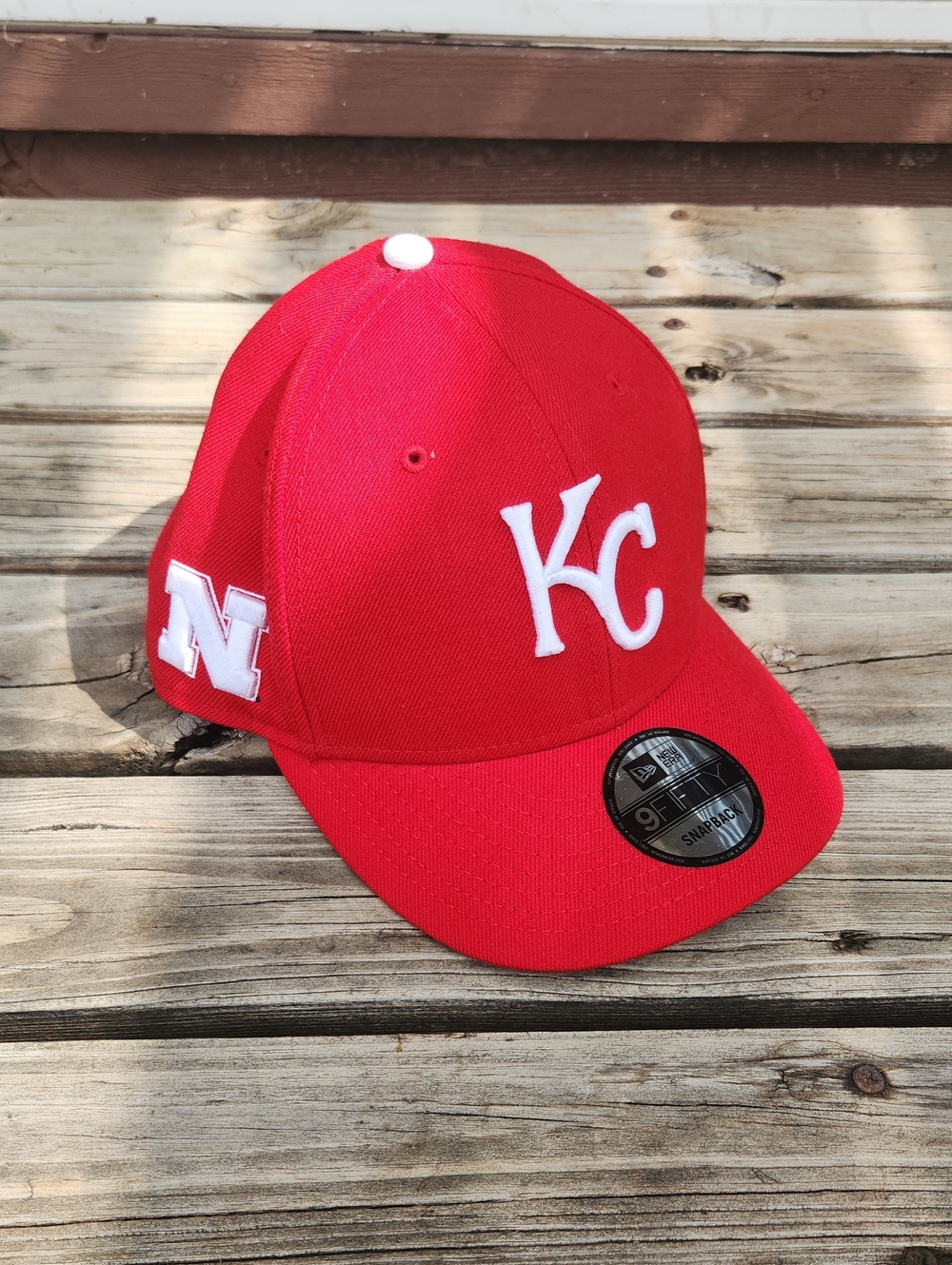 Kansas City Chiefs Royals Nebraska Cornhuskers Red New Era Hat Snap Game Day